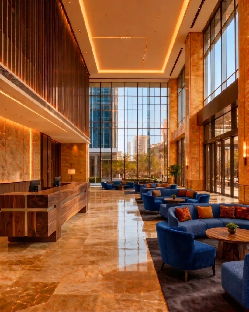 Mobilier recepție hotel