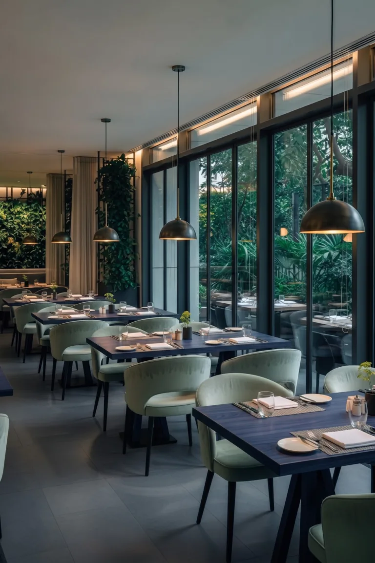 Restaurantul hotelului: confort, design și experiență socială